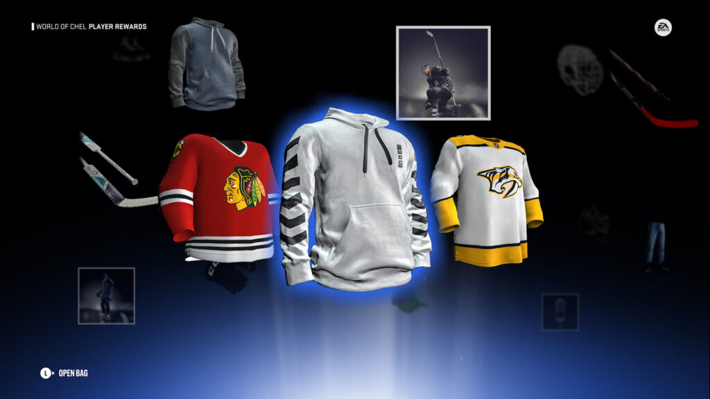 World of CHEL jersey reward pack