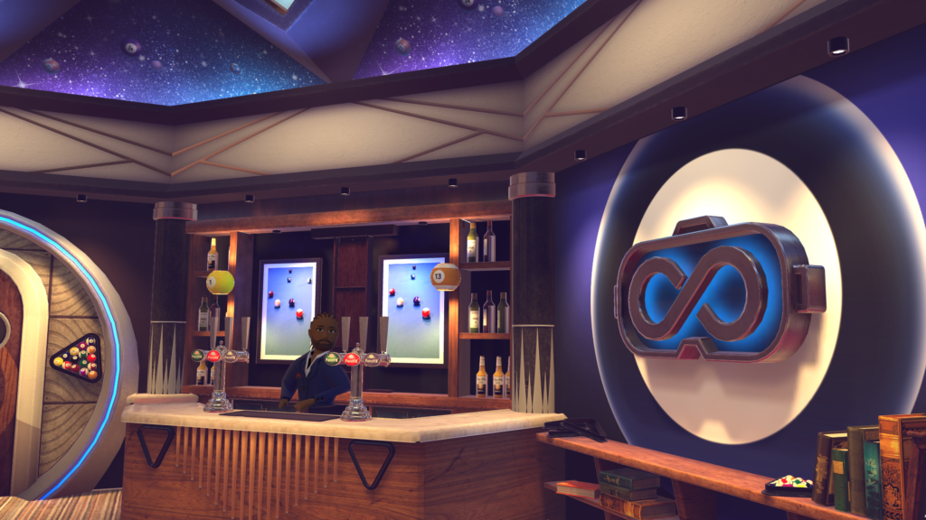 The hub in ForeVR Pool
