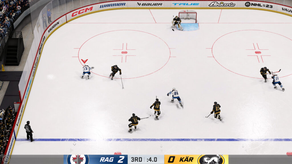 NHL 23 Challenges game play