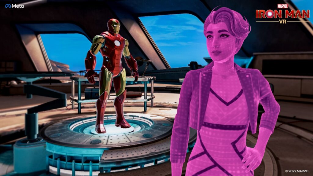 Iron Man's suit ready for upgrades