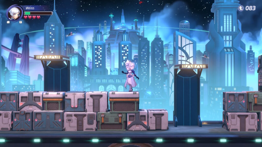 Playing as Weiss with low aura