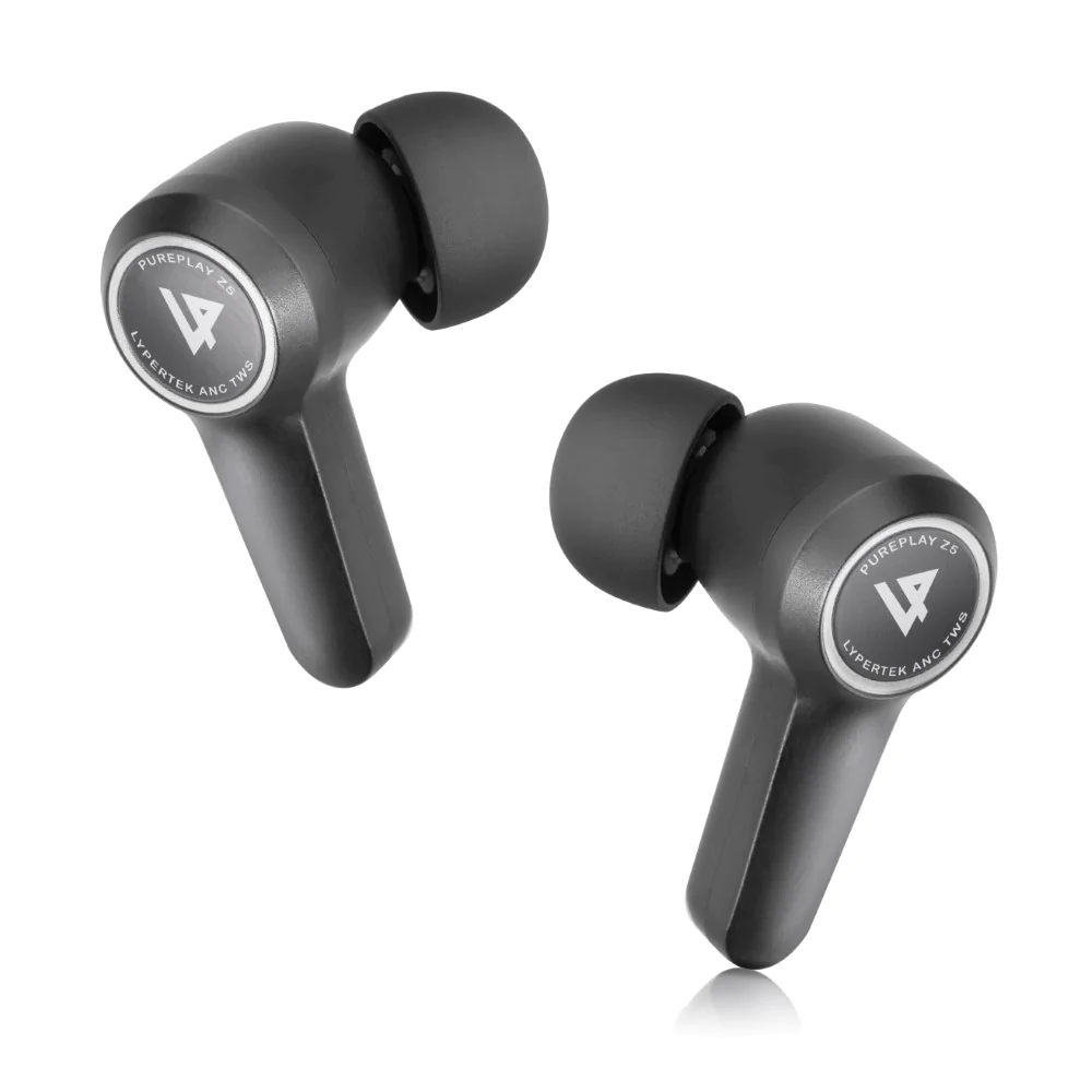 Lypertek Pureplay Z5 - Profile view of the Z5 earbuds