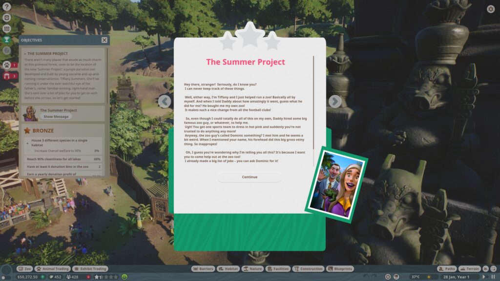 A letter from Tiffany asking for our help