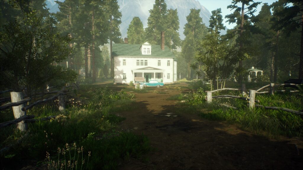 external shot of the main house featured in The Beast Inside