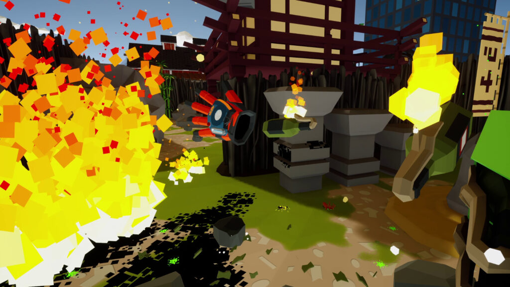 If destruction and chaos was a game it would be called Kill It With Fire VR