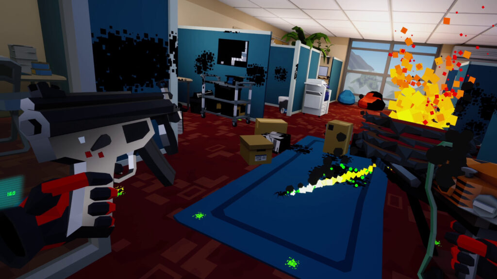 Office Spaces will never be the same after you shoot away all the pests.