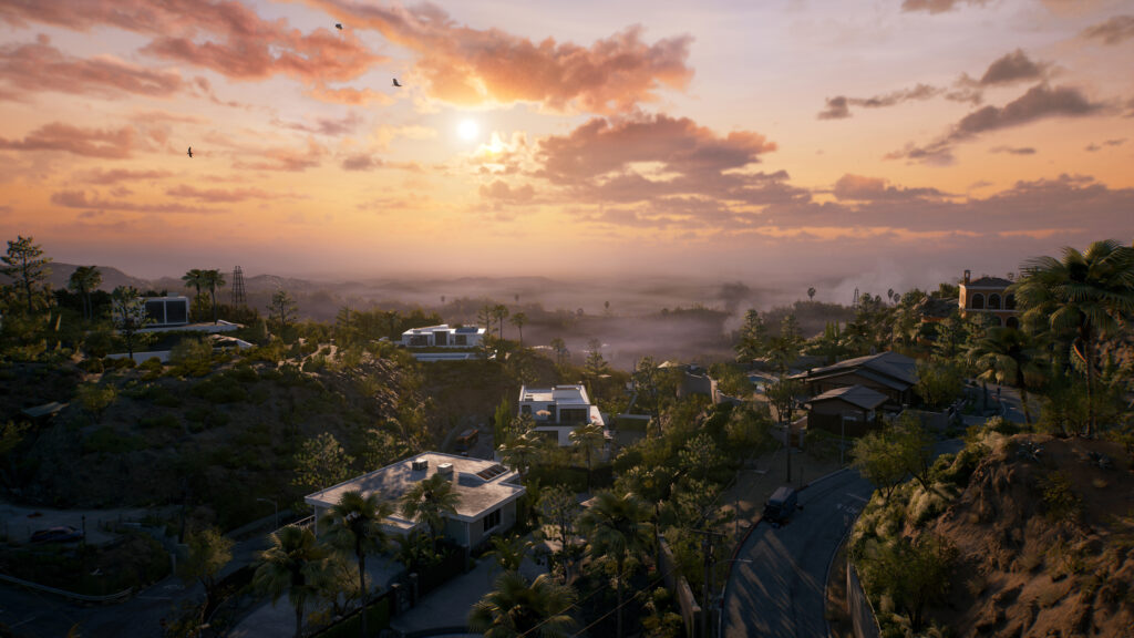 Dead Island 2 Review - Panoramic view of LA