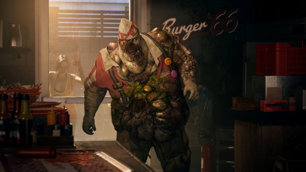 Dead Island 2 Review - Zombie dressed in catering outfit