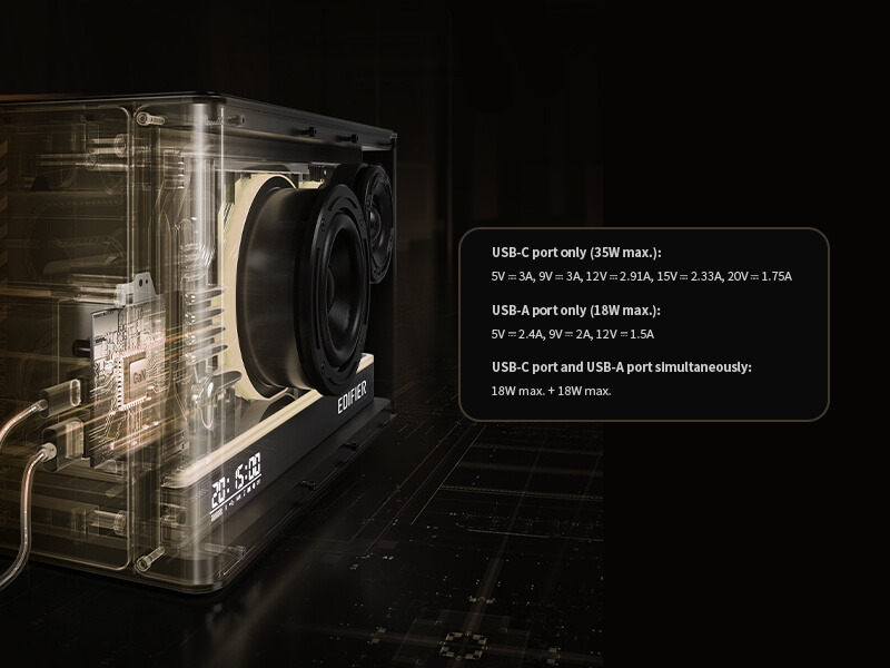 Edifier QD35 Portable speaker tech specs