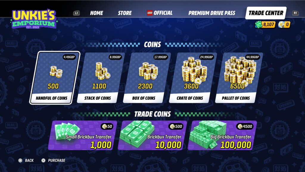 Lego 2K Drive - Coins