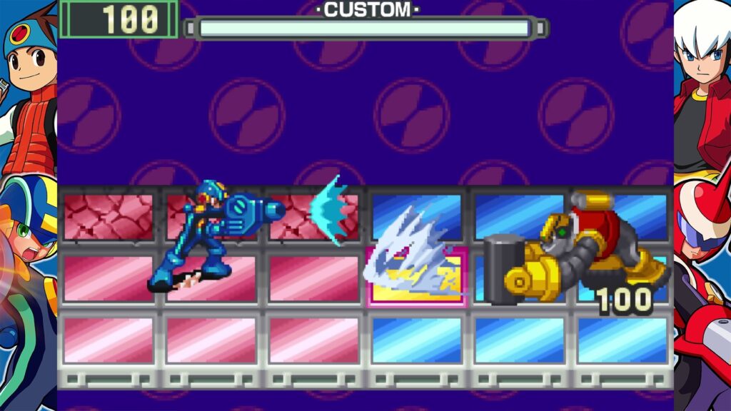 MegaMan.EXE on the battle grid