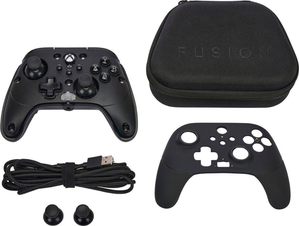 PowerA Fusion Pro 3 Wired Controller Review - Controller Box Contents