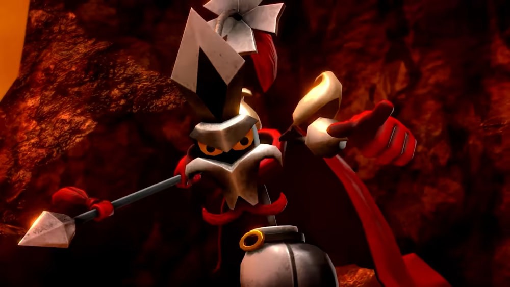 Bowyer the Arrow Thrower boss in Super Mario RPG
