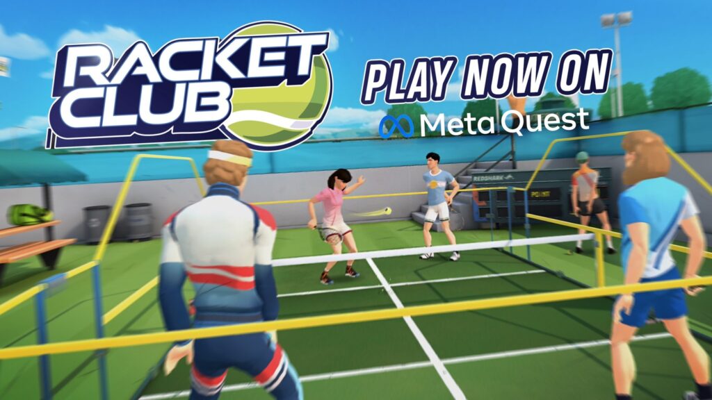 Racket Club is out now on Meta Quest, Pico, and SteamVR.