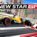2 cars racing under the New Star GP sign