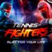 2 of the characters Tennis Fighters clash.