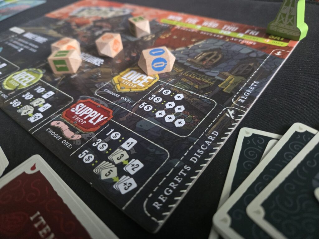 Deep Regrets Board Game
