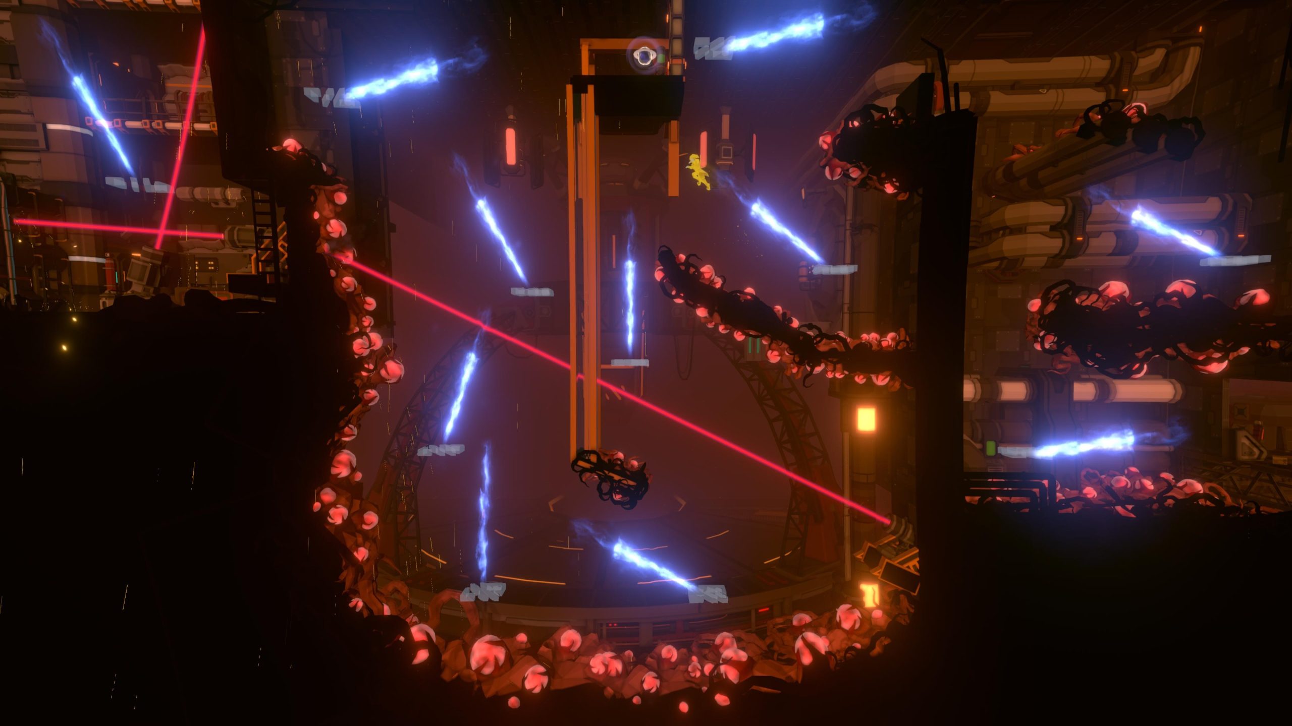 sandman navigating lasers