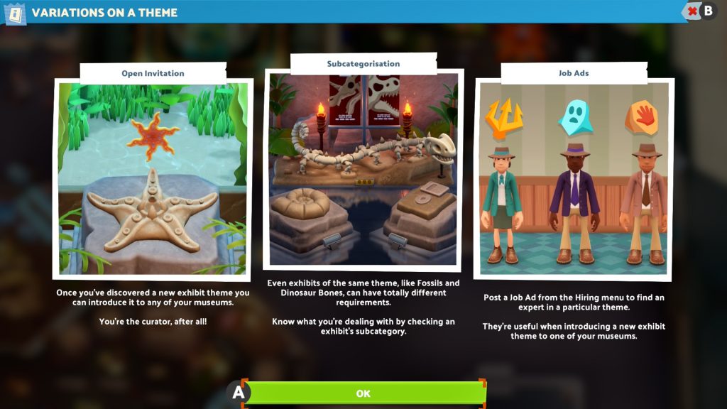 Placing elements of multiple museums into one