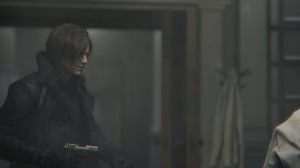 Leon Kennedy searches for Grace Ashcroft after her disappearance.