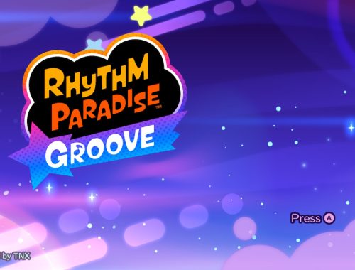 Rhythm Paradise Groove main screen