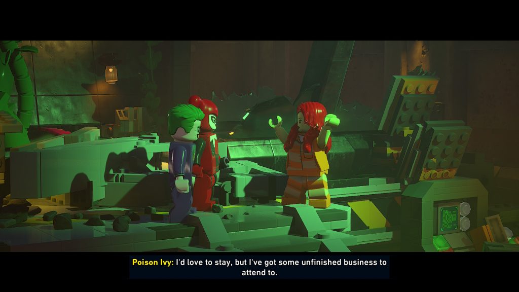 LEGO Joker and Harley help break Poison Ivy out of Arkham Asylum